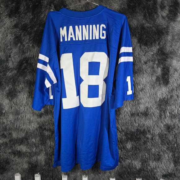 Mitchell & Ness Peyton Manning Indianapolis Colts Throwback Jersey 52 XXL - Picture 9 of 10
